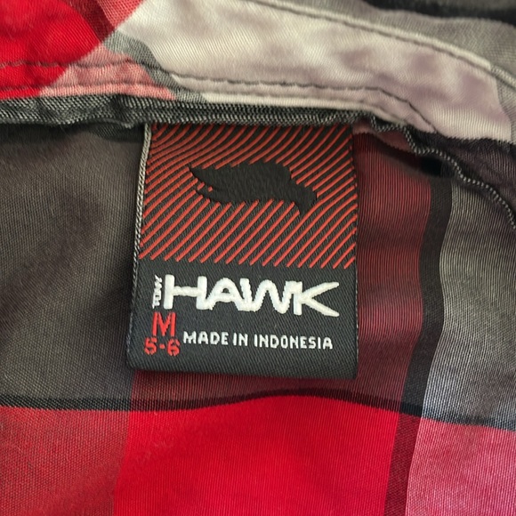 Hawk Boy Shirt Short Sleeve Size M 5/6 - Picture 3 of 3